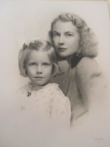 Me and mama by Bachrach