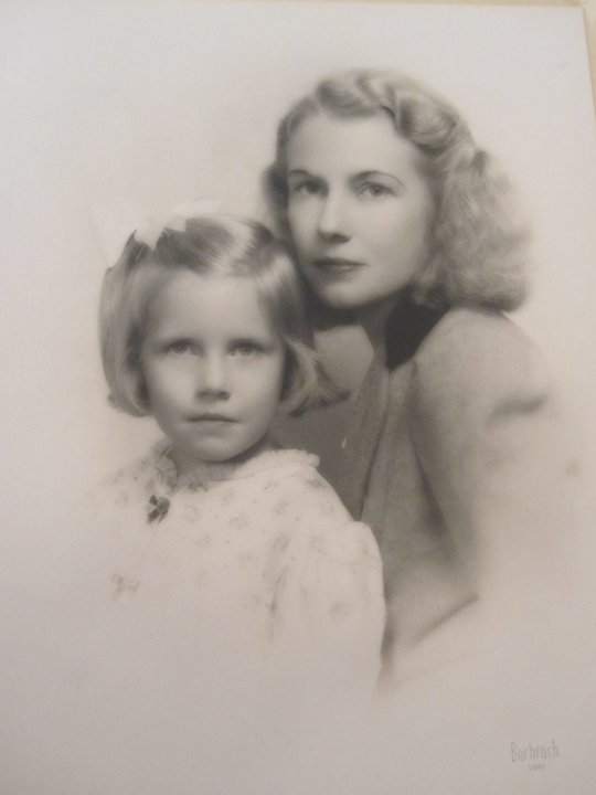 Me and mama by Bachrach