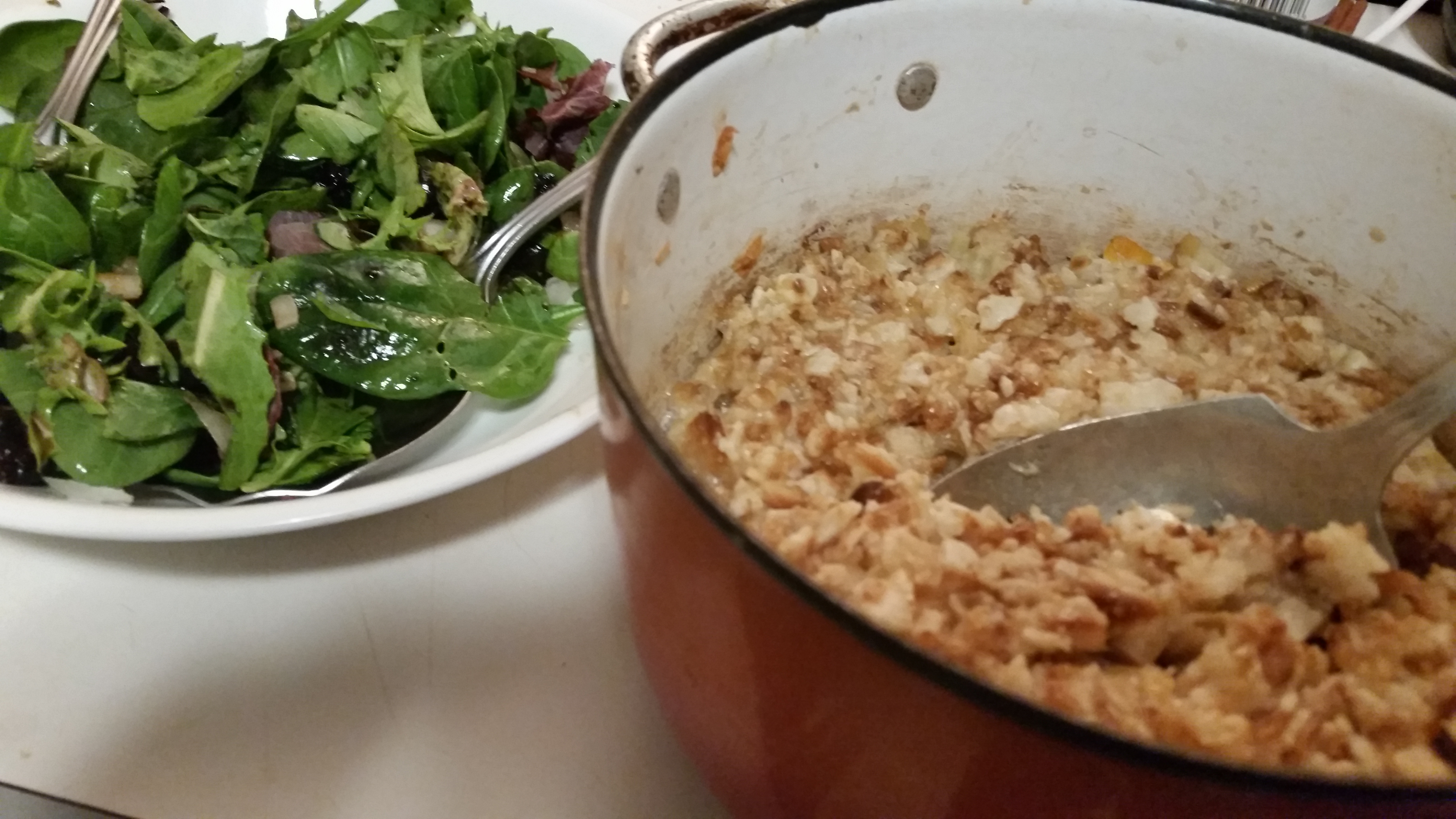 Salad and casserole 3