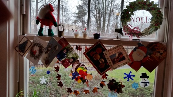 Laura Dodge's Christmas window